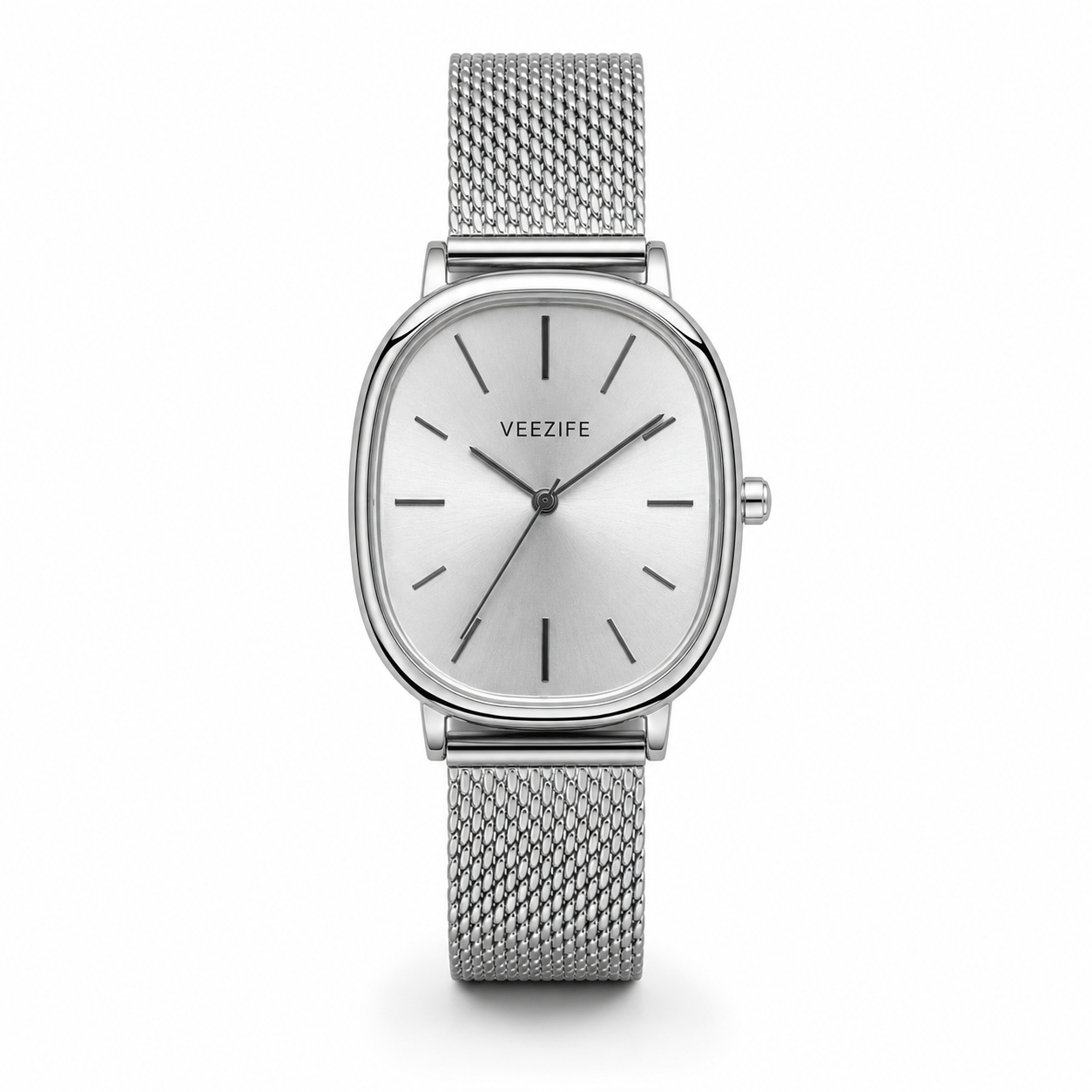 VEEZIFE Cendrix watch front view on a clean white background, featuring the VEEZIFE logo on the dial.